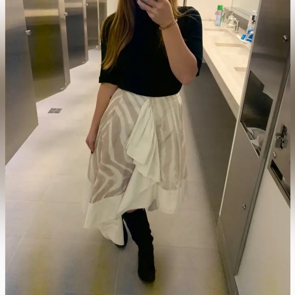 ADEAM
Asymmetrical Ruffle Skirt - Picture 5 of 11